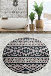 Mijölnir Tent Djt Alfombrilla de Baño Multicolor 100 cm